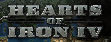 Hearts of Iron IV Title Screen